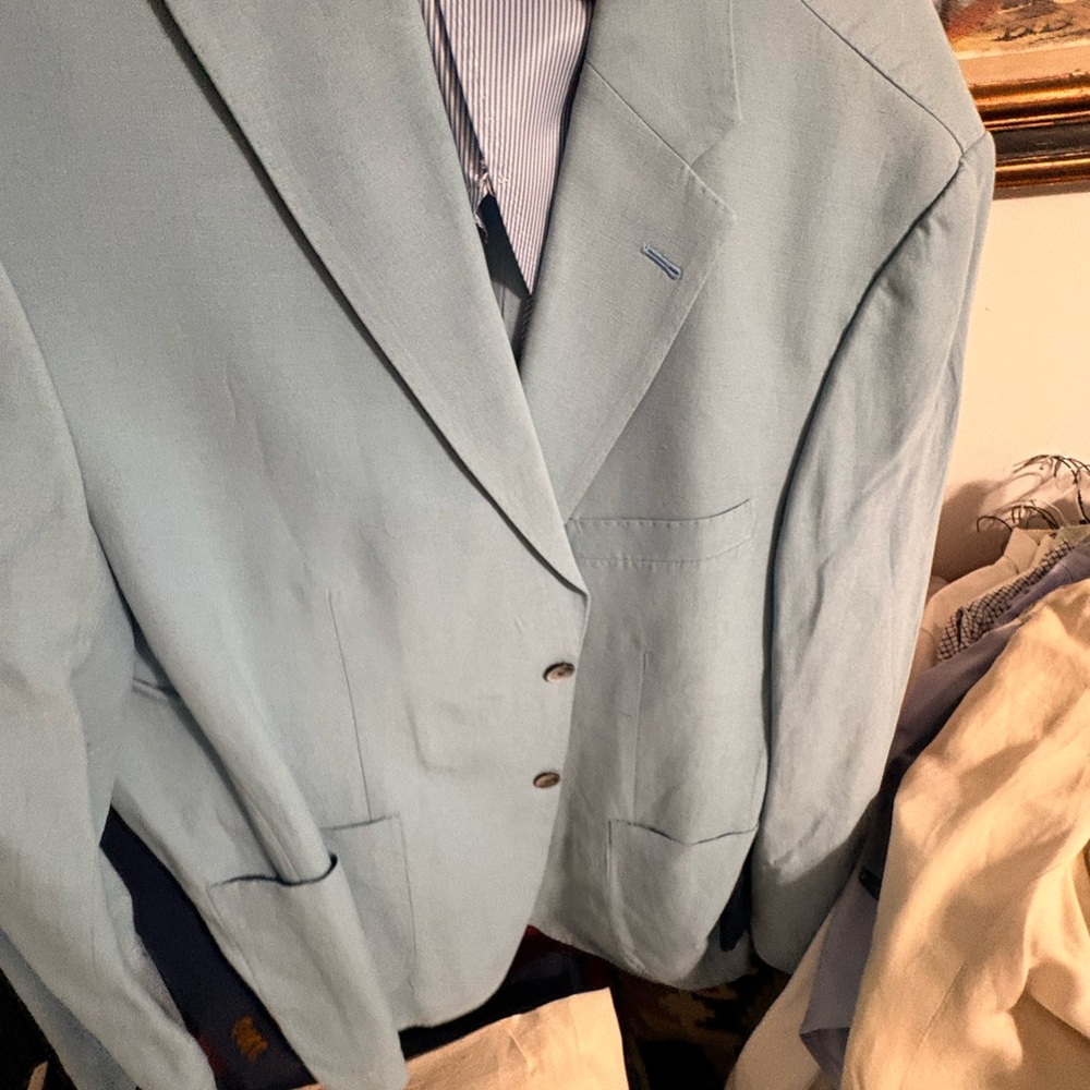 Men's Light Blue Blazer